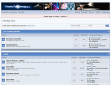 Tablet Screenshot of forum.fotonmag.cz